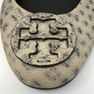 Go wild Tory Burch animal print flat 10.5M